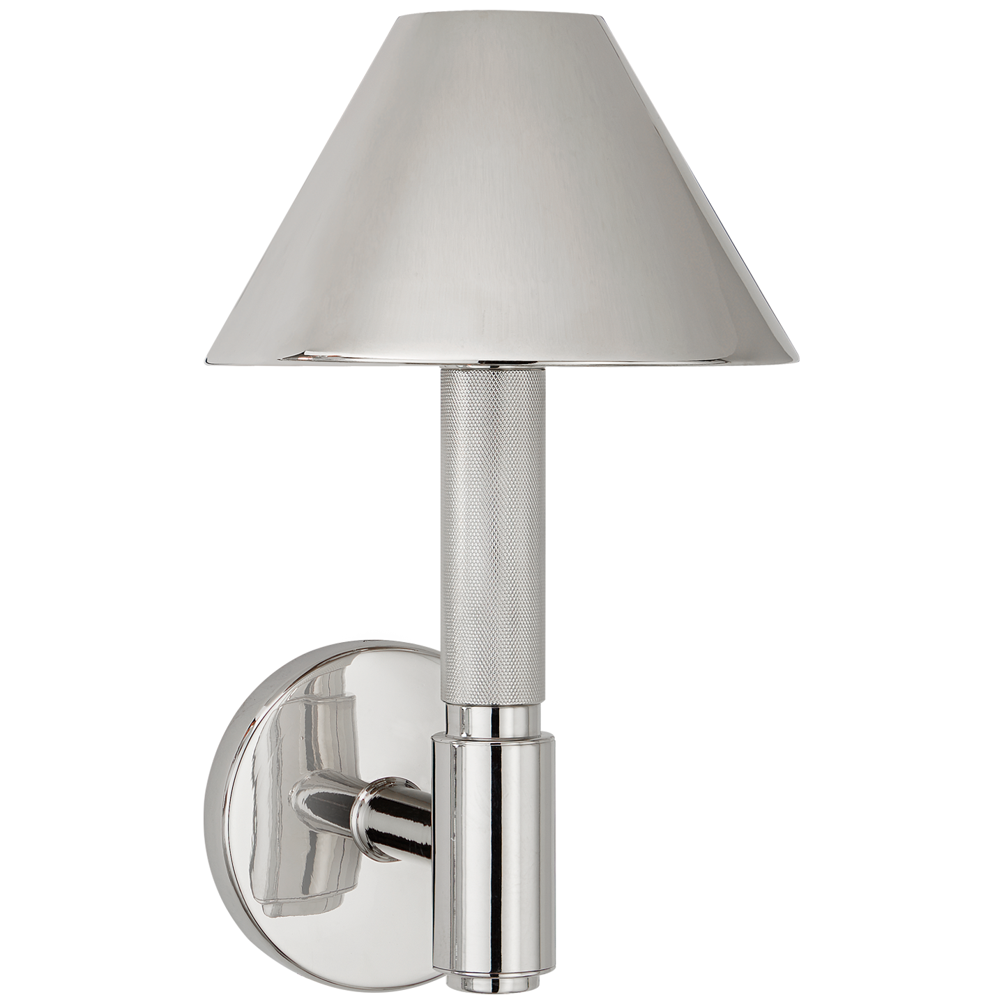 Barrett Small Single Knurled Sconce