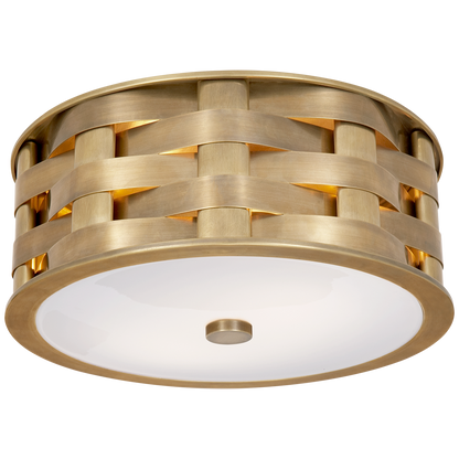 Ella Woven Flush Mount
