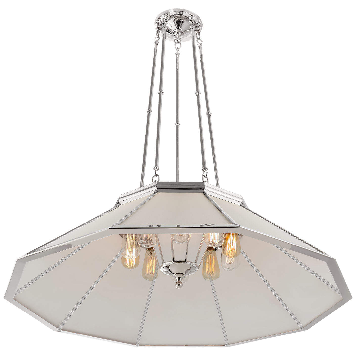 Rivington Large Ten-Paneled Chandelier