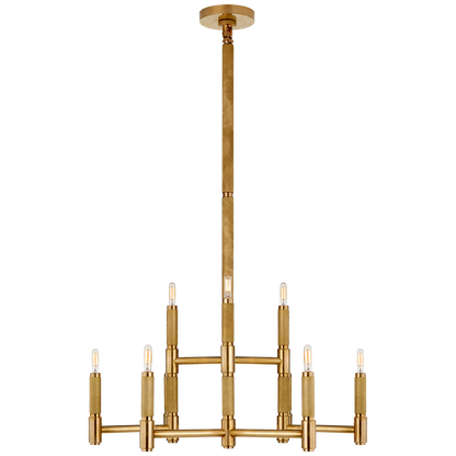 Barrett Medium Knurled Chandelier