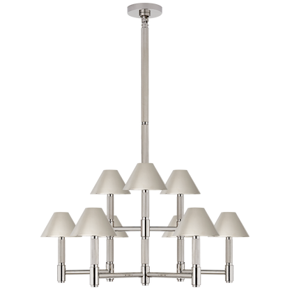 Barrett Medium Knurled Chandelier