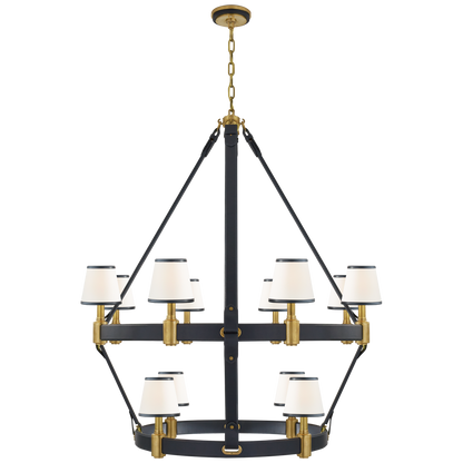 Riley Large Two Tier Chandelier