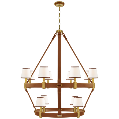 Riley Large Two Tier Chandelier