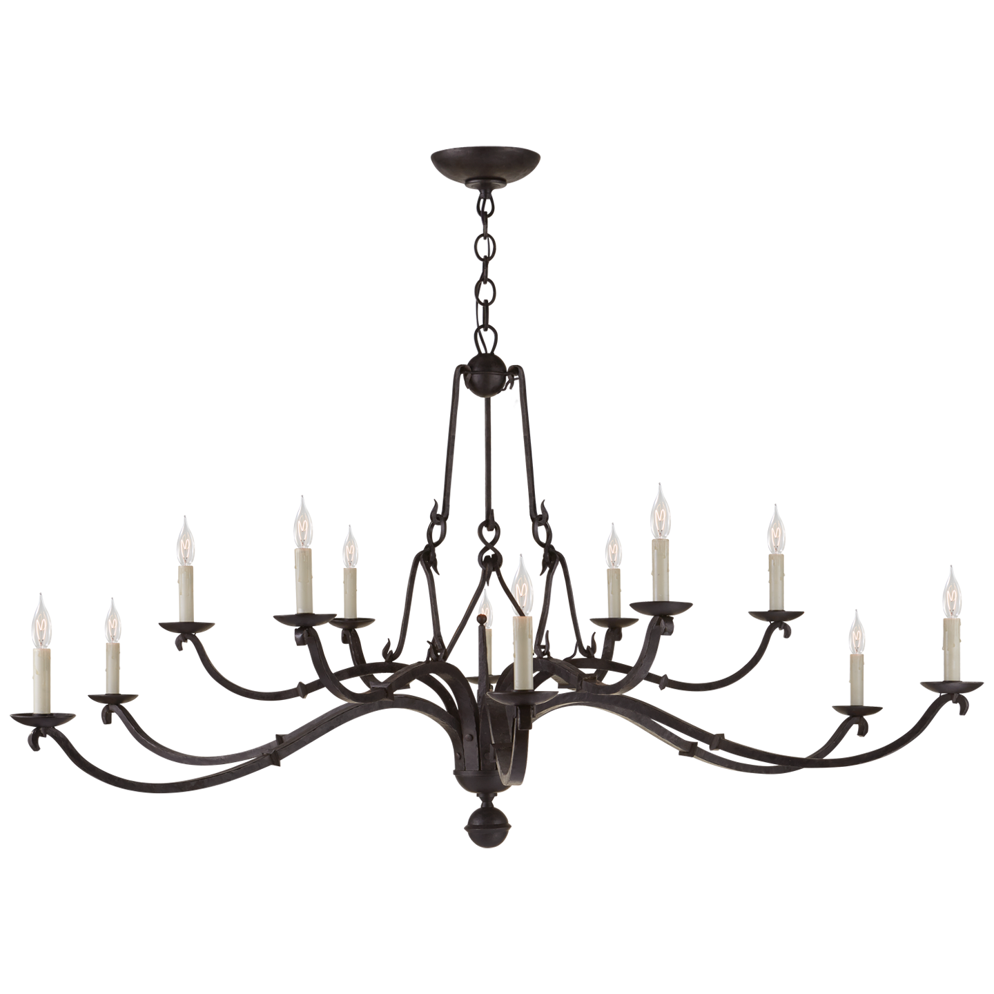 Allegra Two-Tiered Chandelier