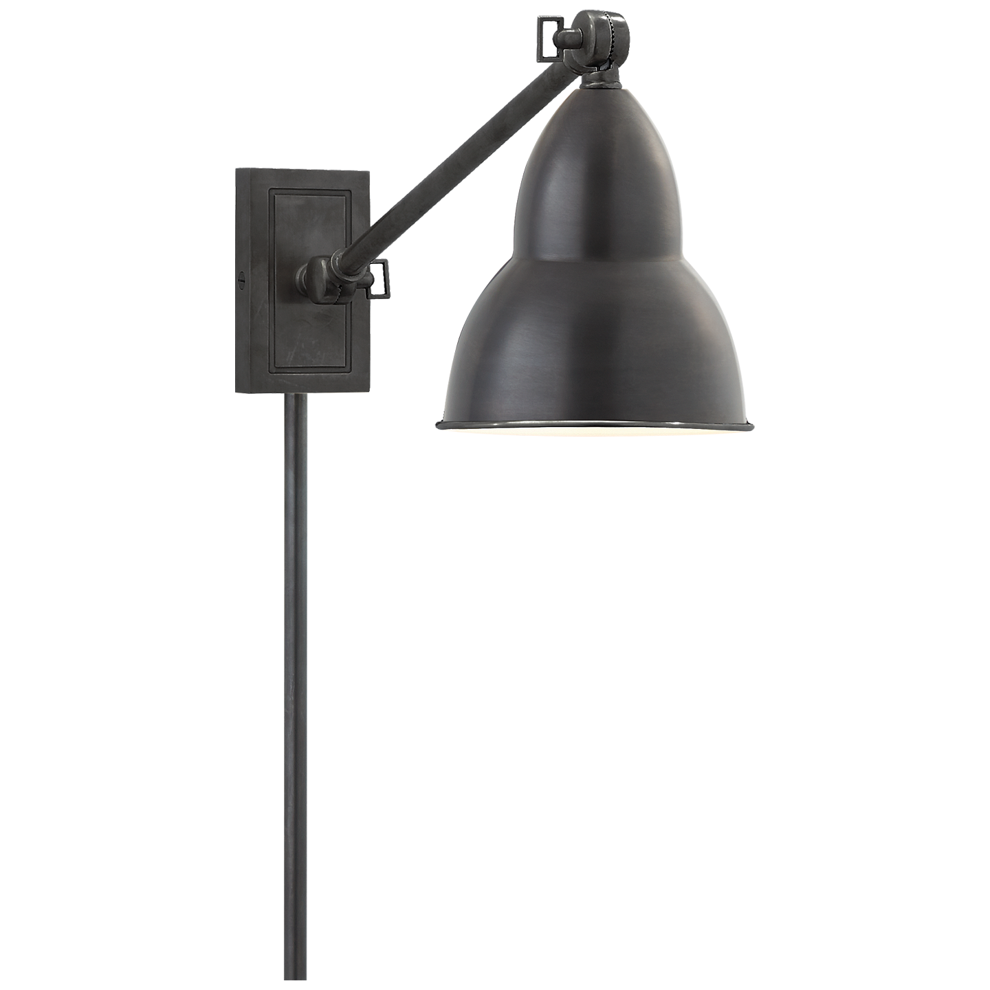 French Library Single Arm Wall Lamp