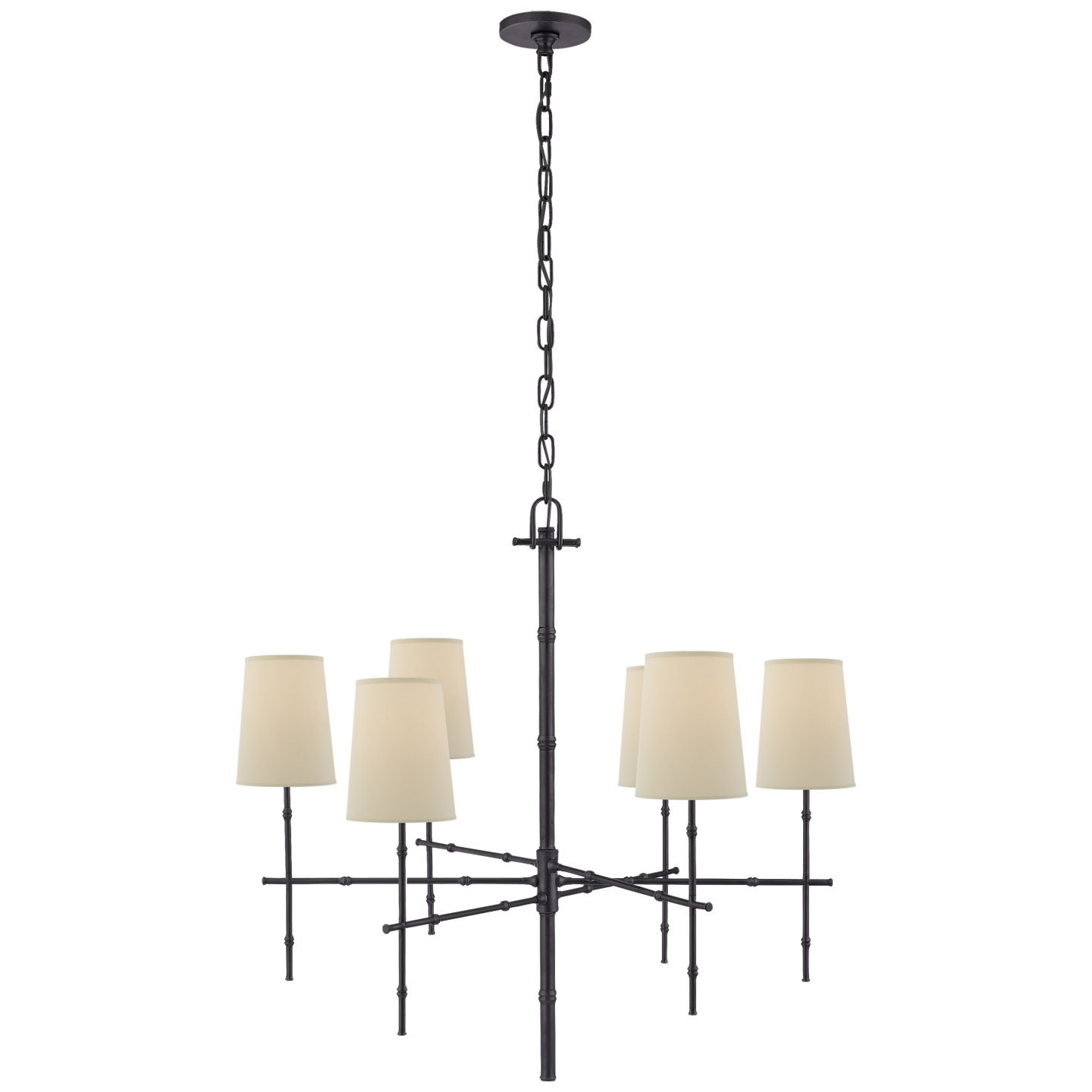 Grenol Medium Modern Bamboo Chandelier