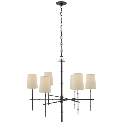 Grenol Medium Modern Bamboo Chandelier