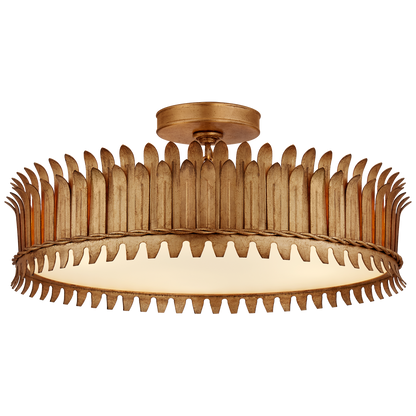 Leslie Semi-Flush