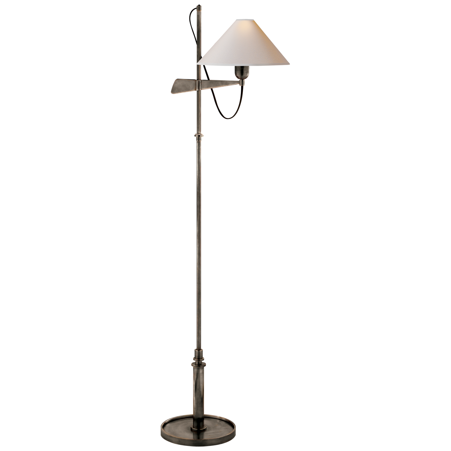Hargett Bridge Arm Floor Lamp
