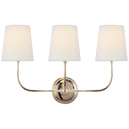 Vendome Triple Sconce