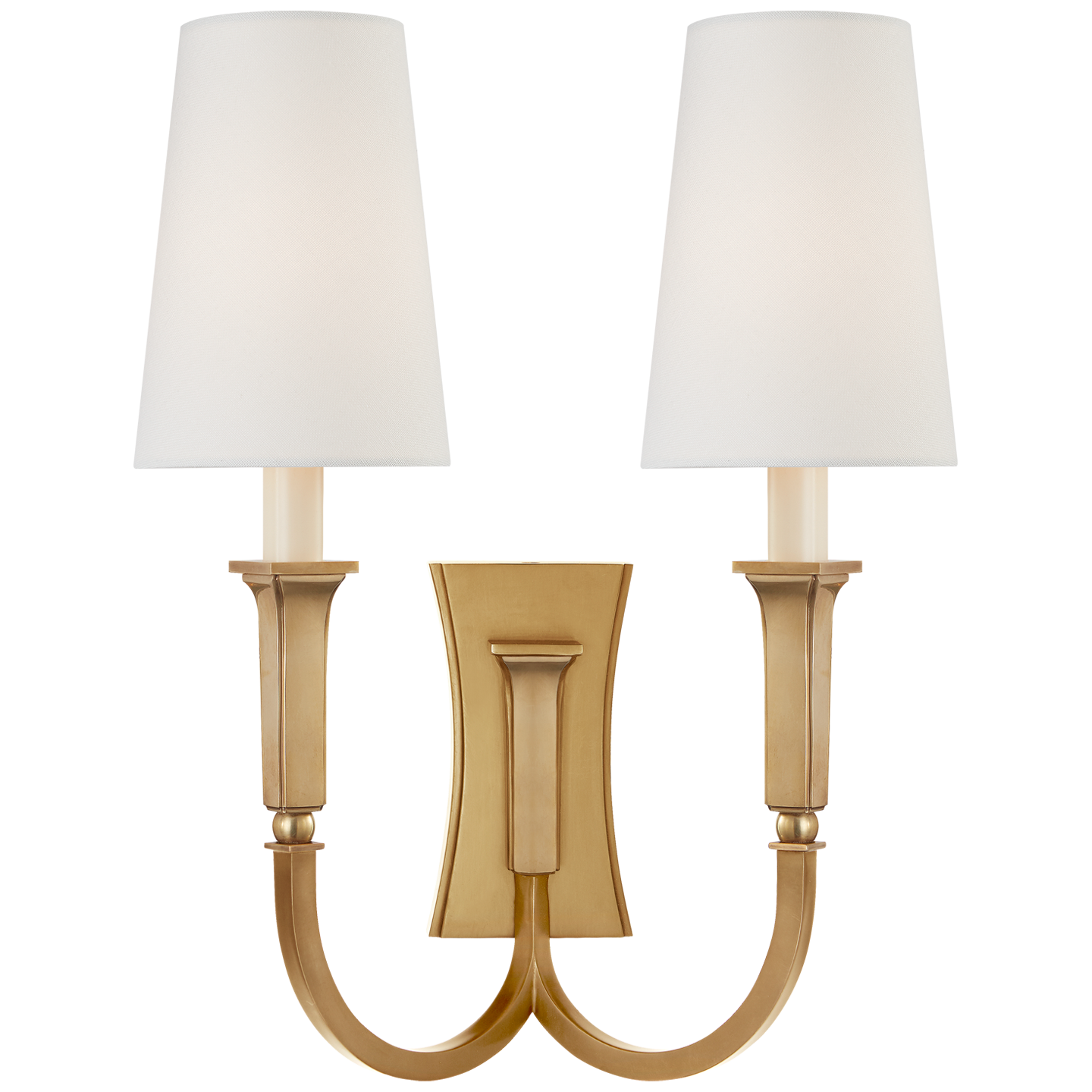 Delphia Large Double Arm Sconce