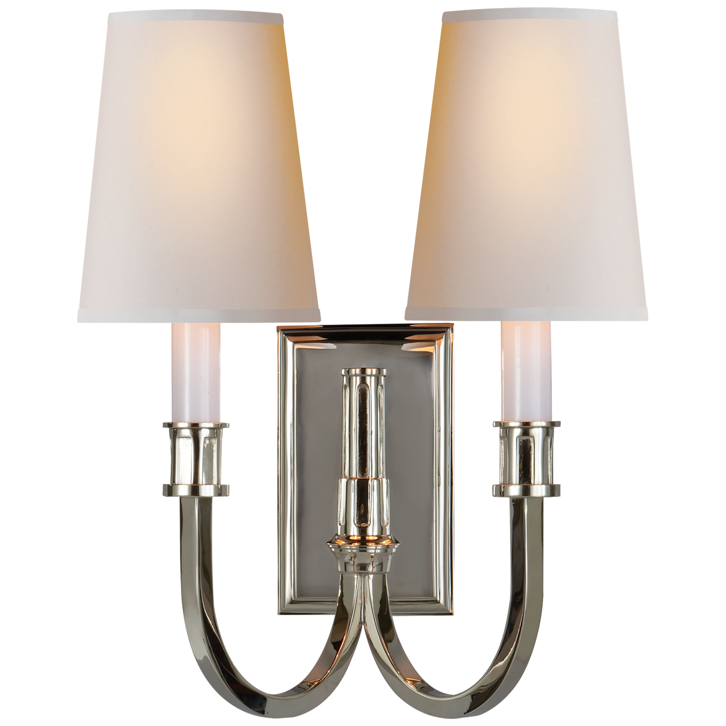 Modern Library Double Sconce