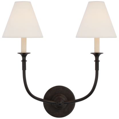 Piaf Double Sconce