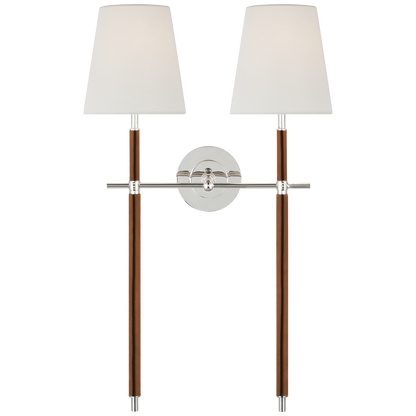 Bryant Large Wrapped Double Tail Sconce