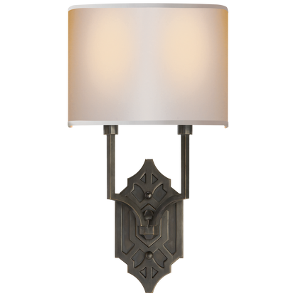 Silhouette Fretwork Sconce