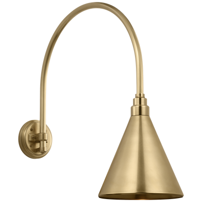 Academy 19.5" Arched Mack Barn Light