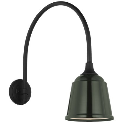 Academy 19.5" Arched Mack Barn Light