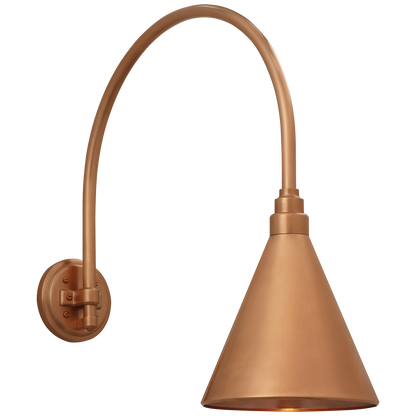 Academy 19.5" Arched Mack Barn Light