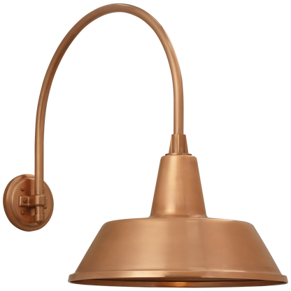 Academy 19.5" Arched Mack Barn Light