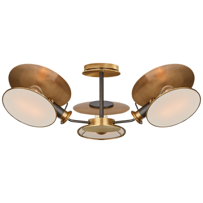 Osiris Reflector Semi-Flush Mount