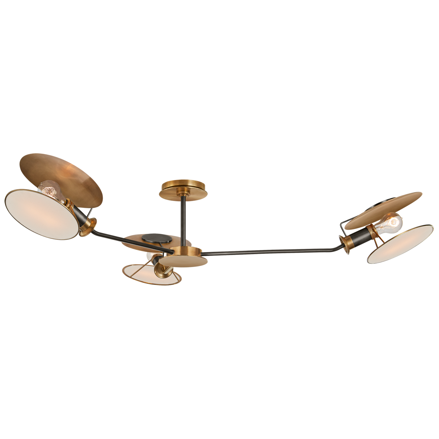 Osiris Asymmetric Semi-Flush Mount