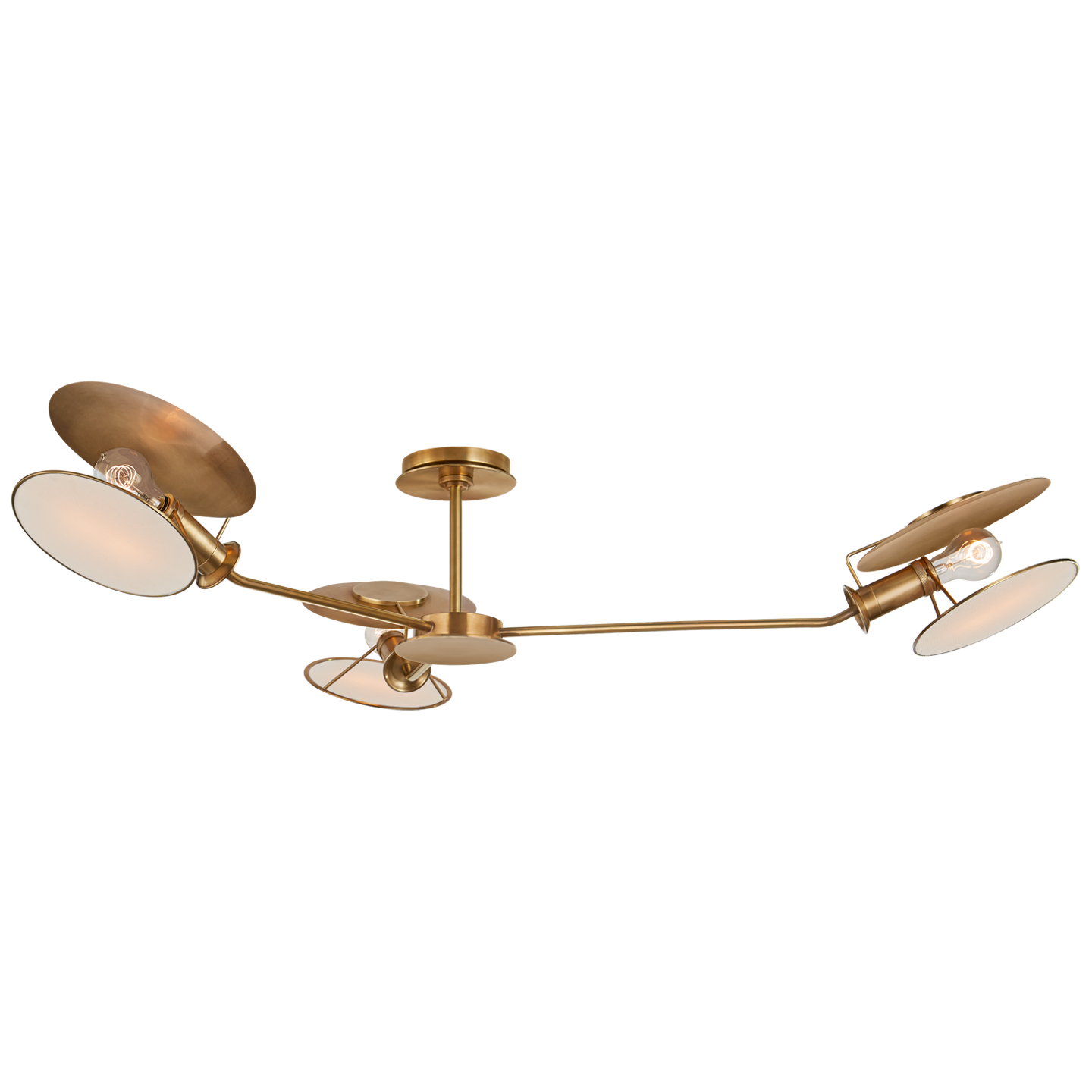 Osiris Asymmetric Semi-Flush Mount