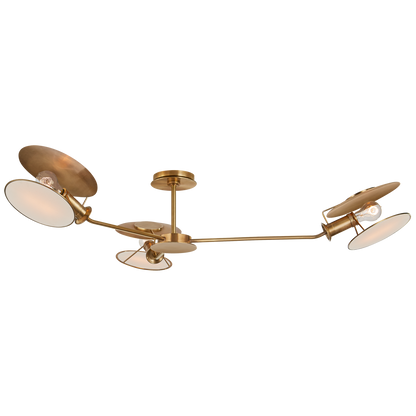 Osiris Asymmetric Semi-Flush Mount