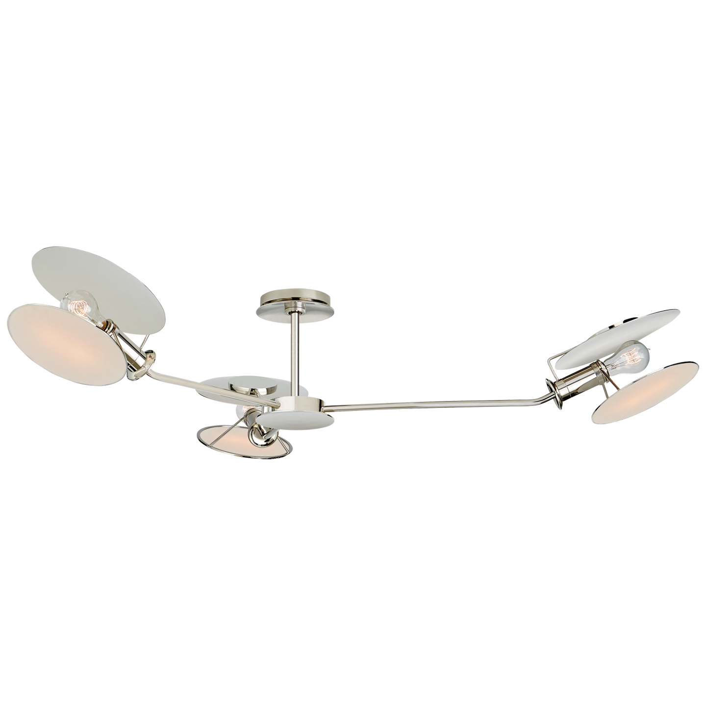 Osiris Asymmetric Semi-Flush Mount