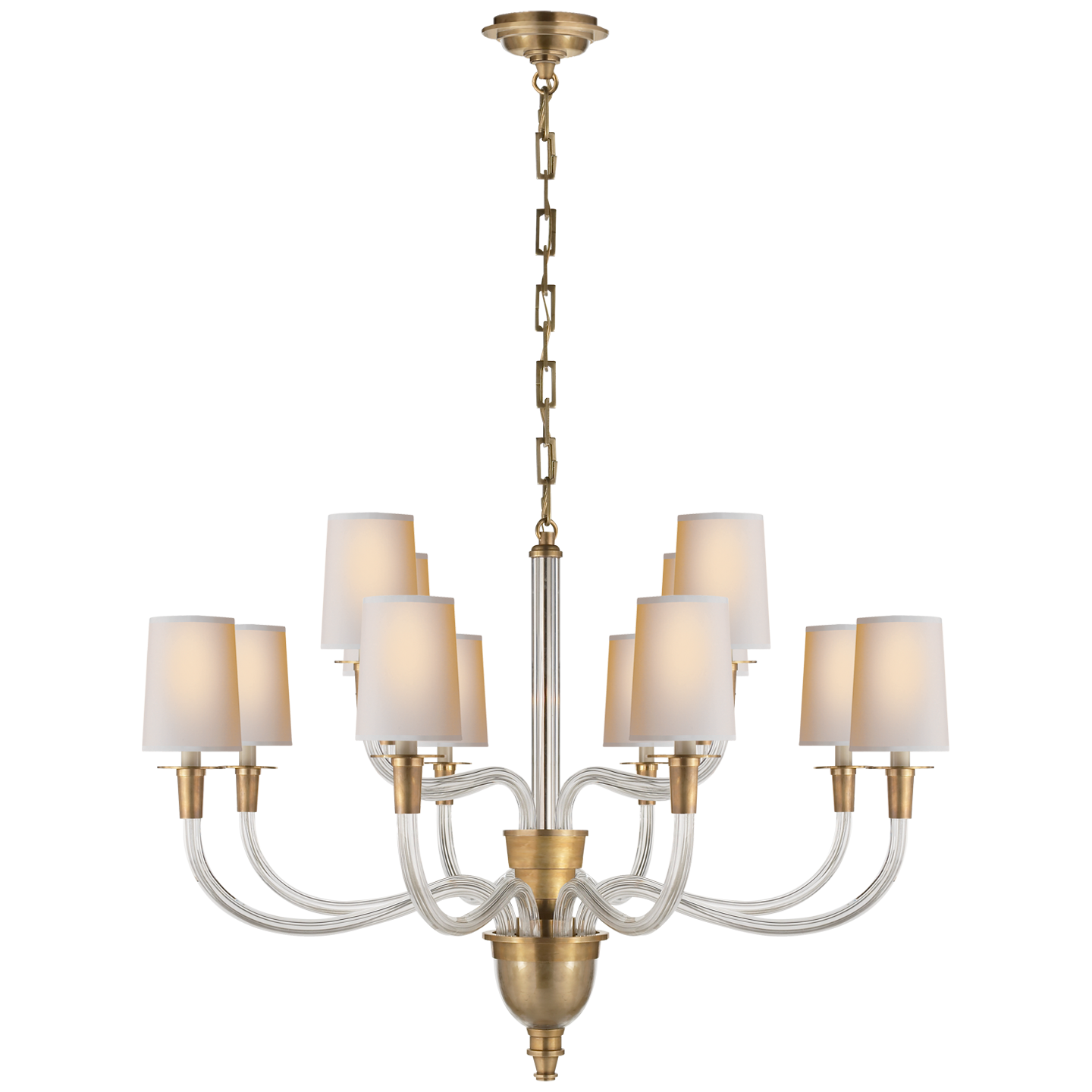 Vivian Large Two-Tier Chandelier