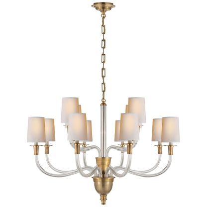Vivian Large Two-Tier Chandelier