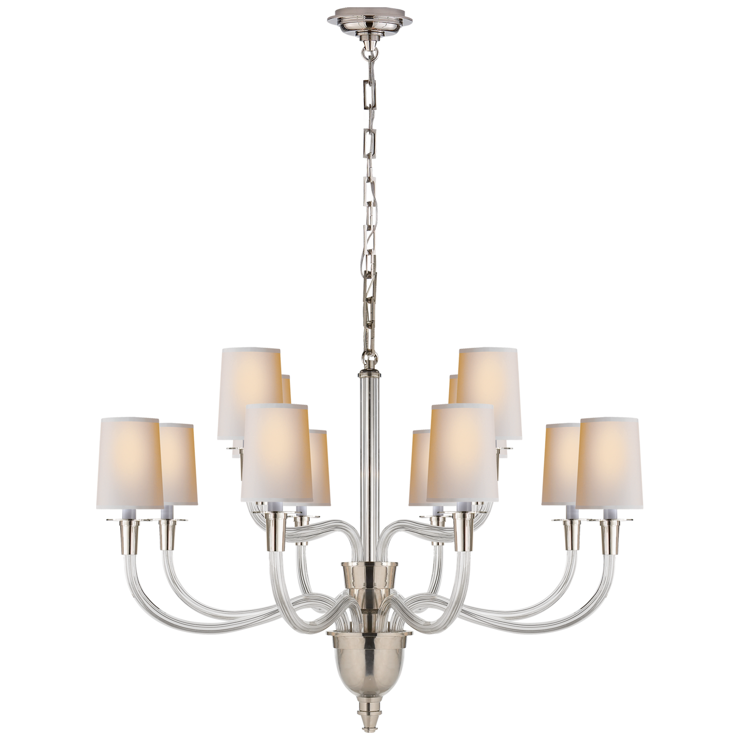 Vivian Large Two-Tier Chandelier