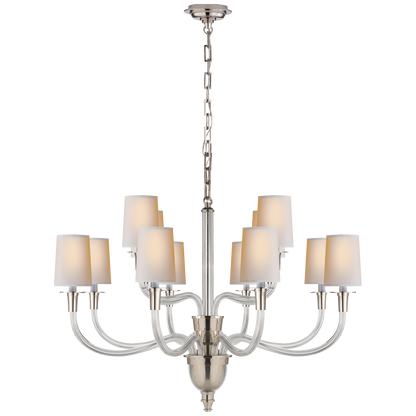 Vivian Large Two-Tier Chandelier