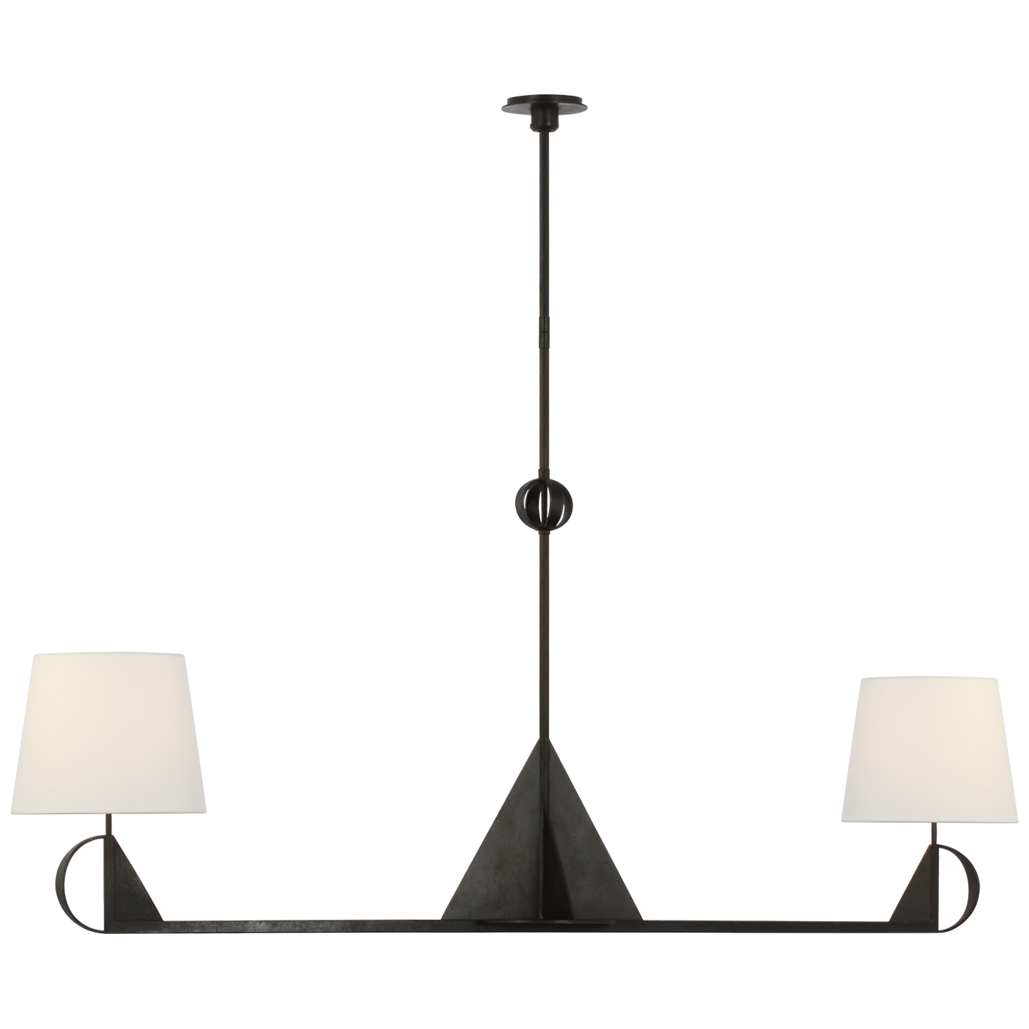 Auxerre Blacksmith Linear Chandelier