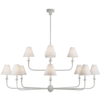 Piaf Grande Two-Tier Chandelier