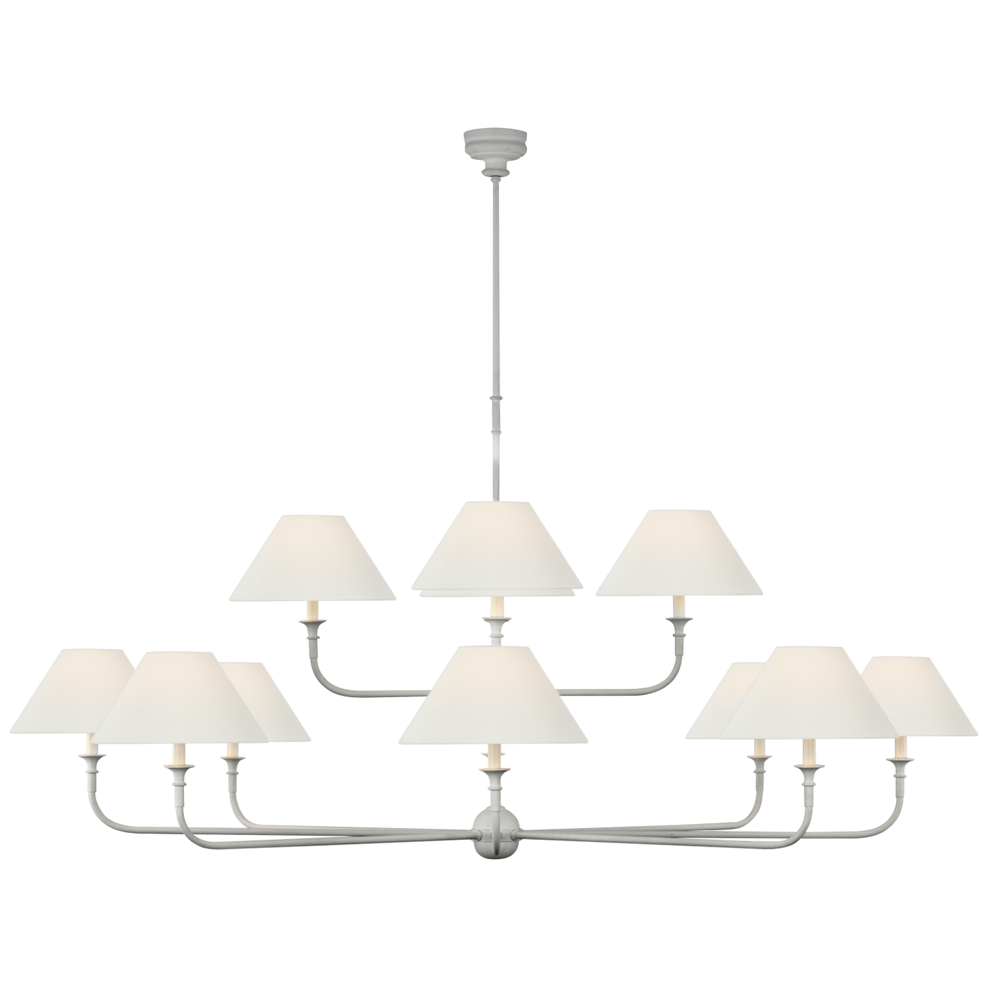 Piaf Oversized Two Tier Chandelier