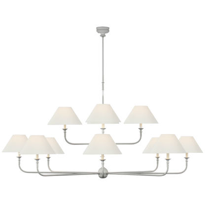 Piaf Oversized Two Tier Chandelier