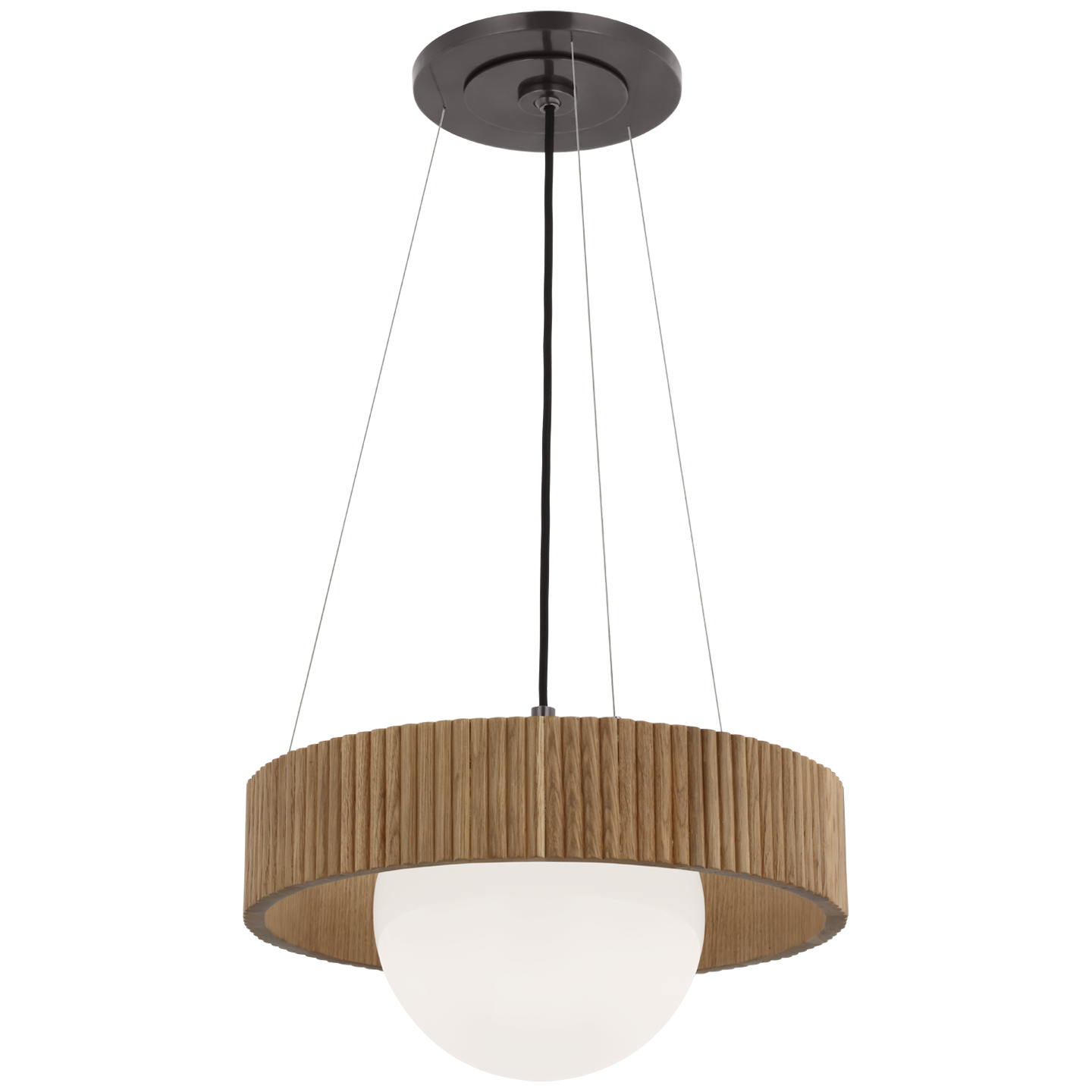 Arena 18" Ring and Globe Chandelier