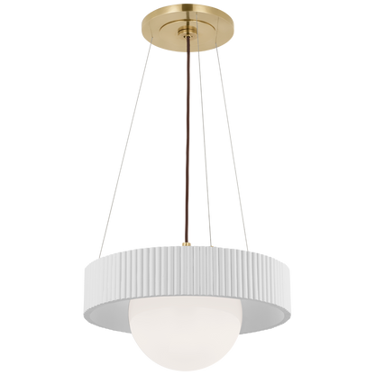 Arena 18" Ring and Globe Chandelier