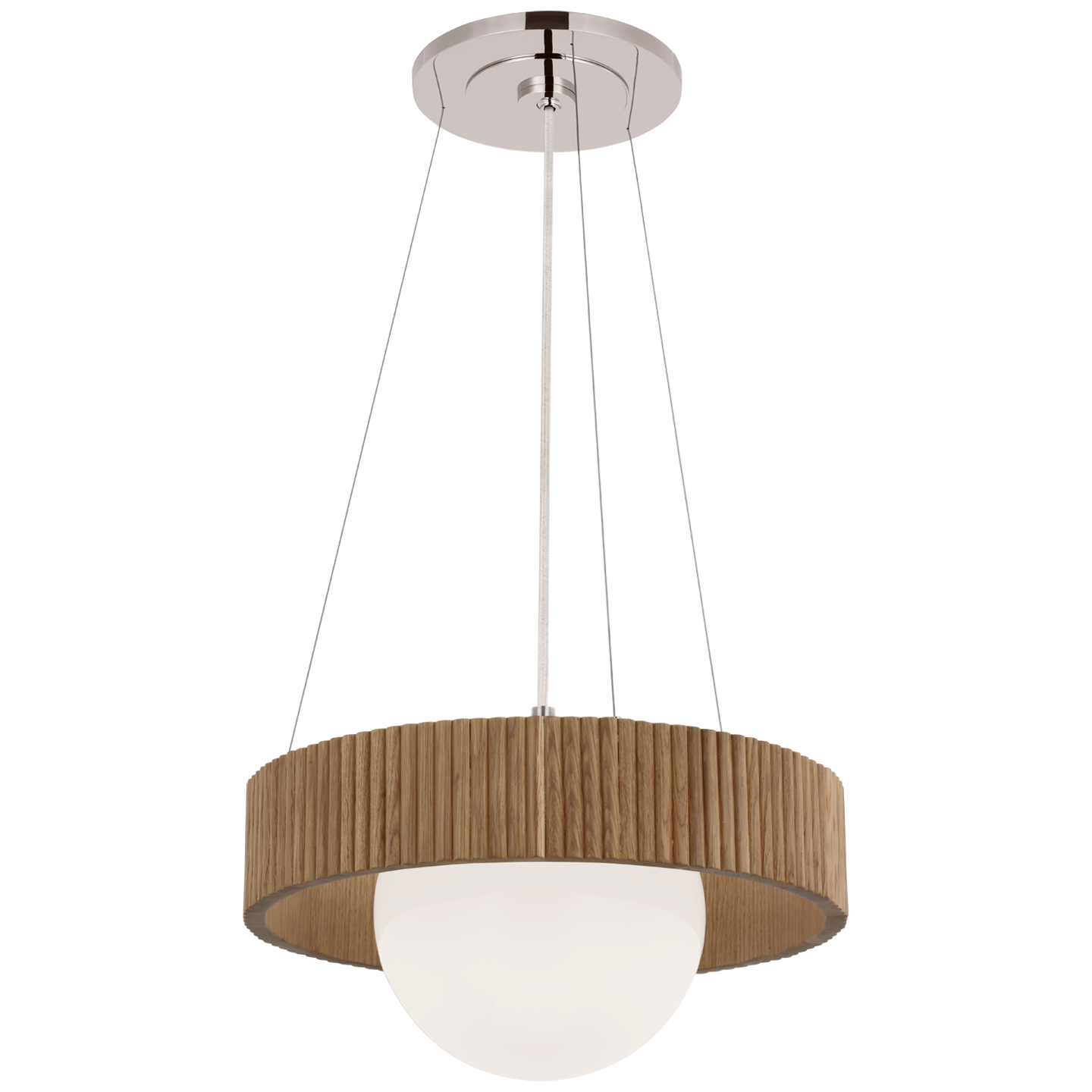 Arena 18" Ring and Globe Chandelier