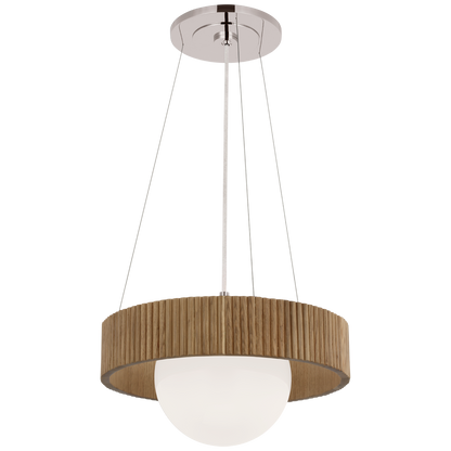 Arena 18" Ring and Globe Chandelier