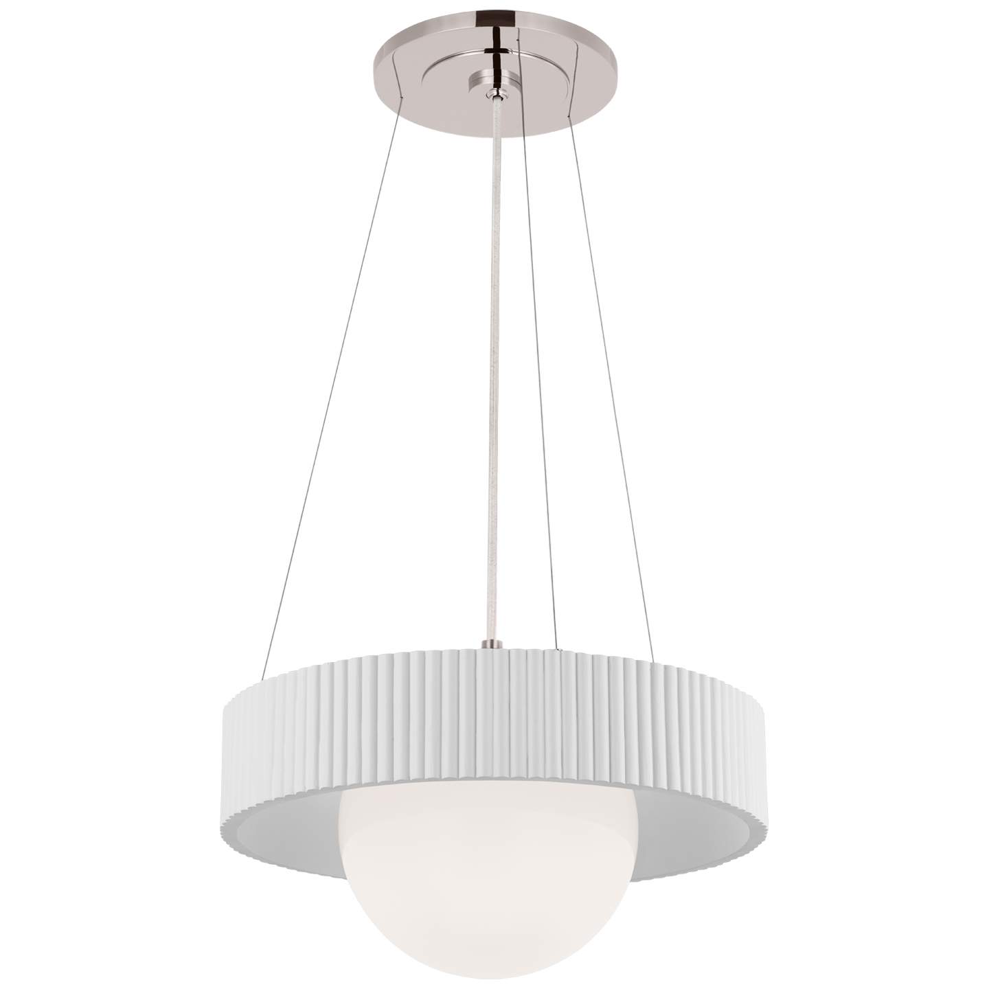Arena 18" Ring and Globe Chandelier