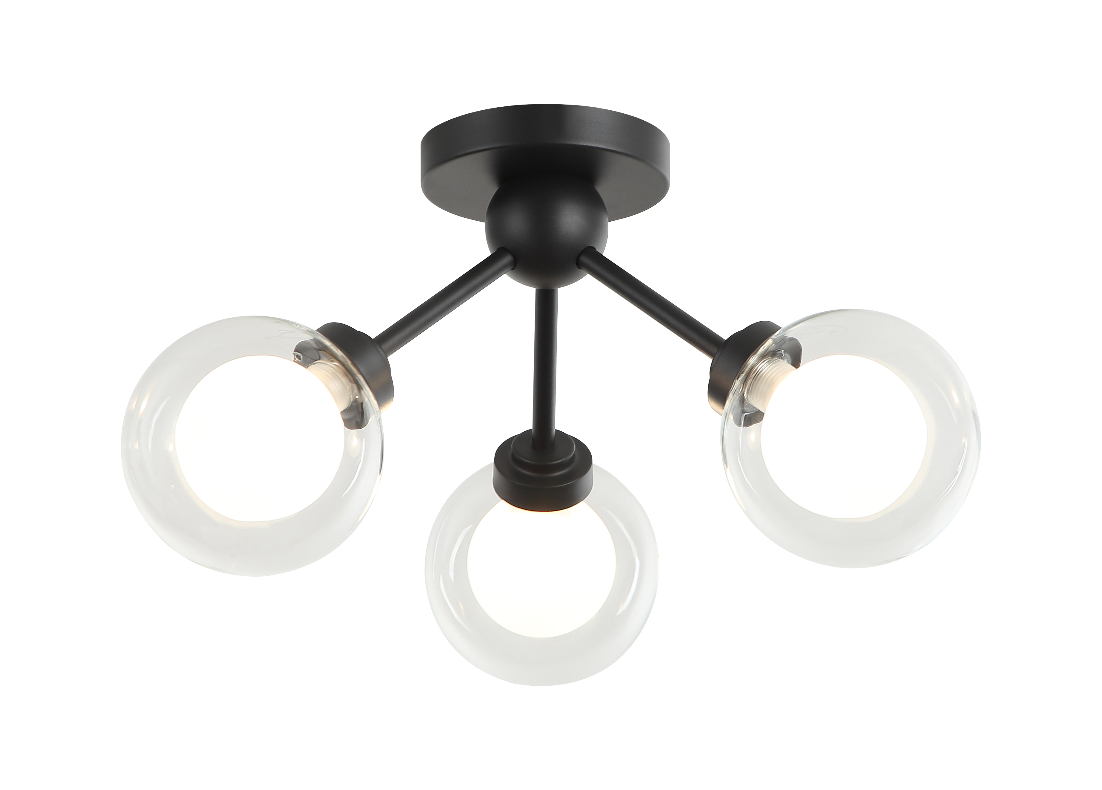 Solaris Ceiling Mount 3 Light Pendant
