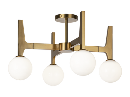Scriben Ceiling Mount 4 Light Pendant