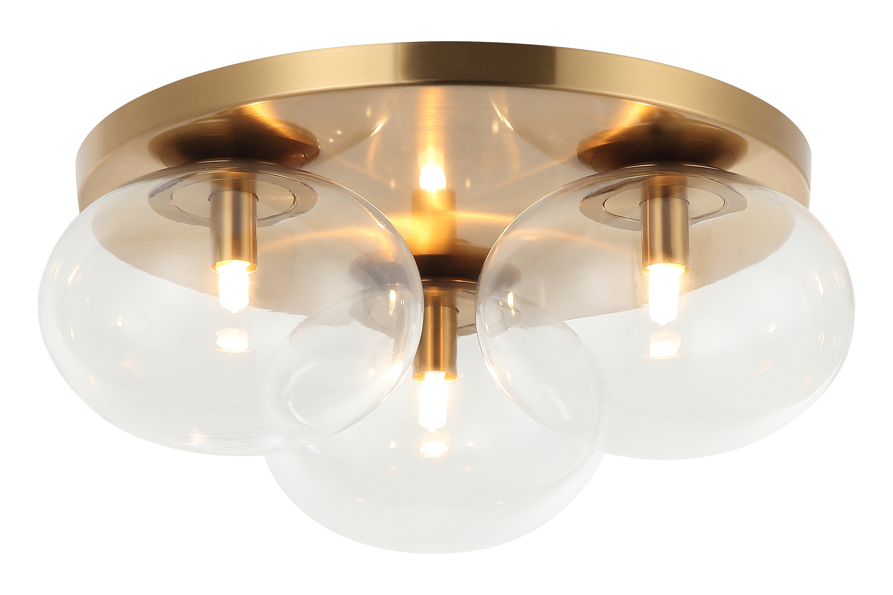 Bulbus Ceiling Mount 3 Light Pendant