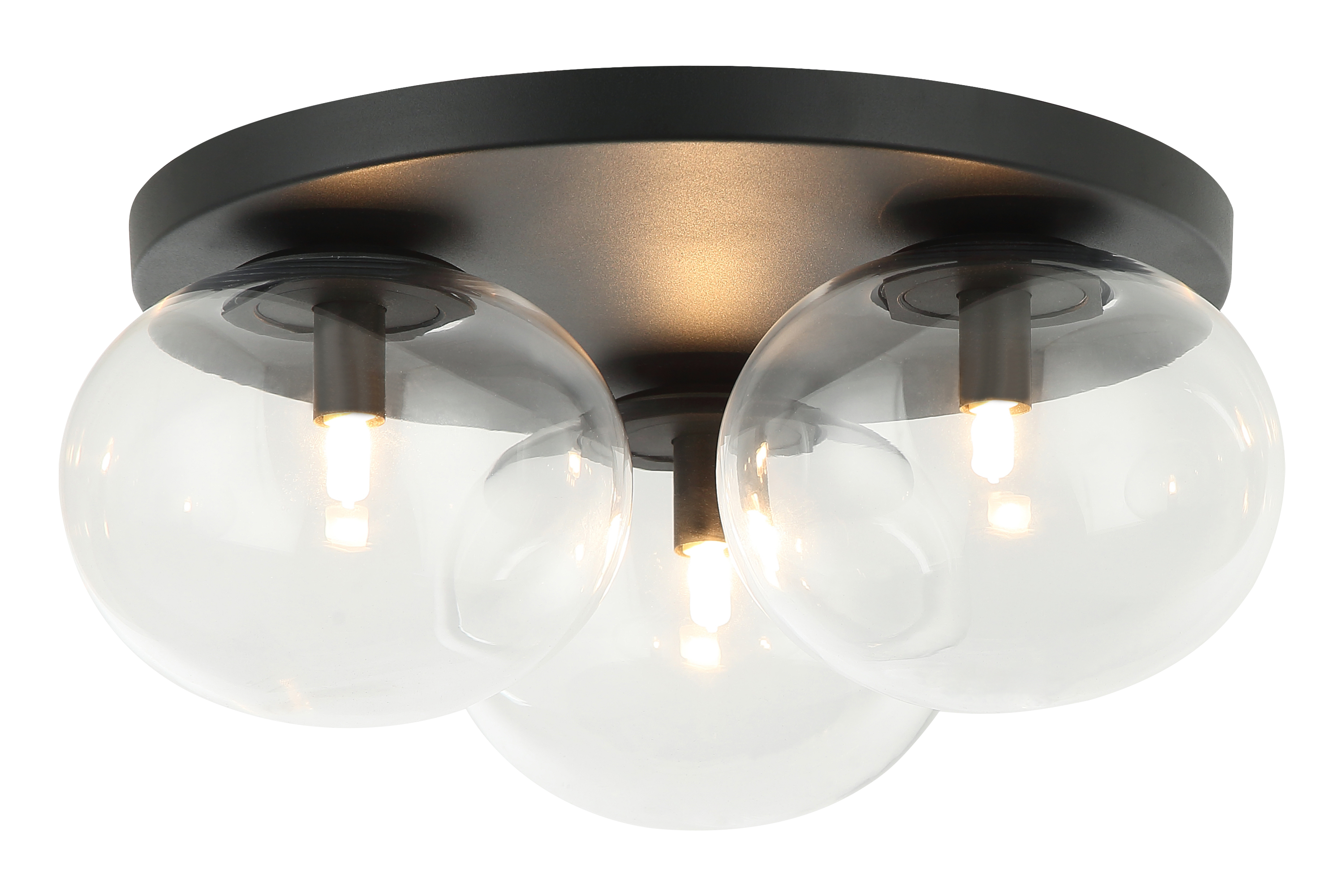 Bulbus Ceiling Mount 3 Light Pendant