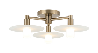 Monument Ceiling Mount 3 Light Pendant