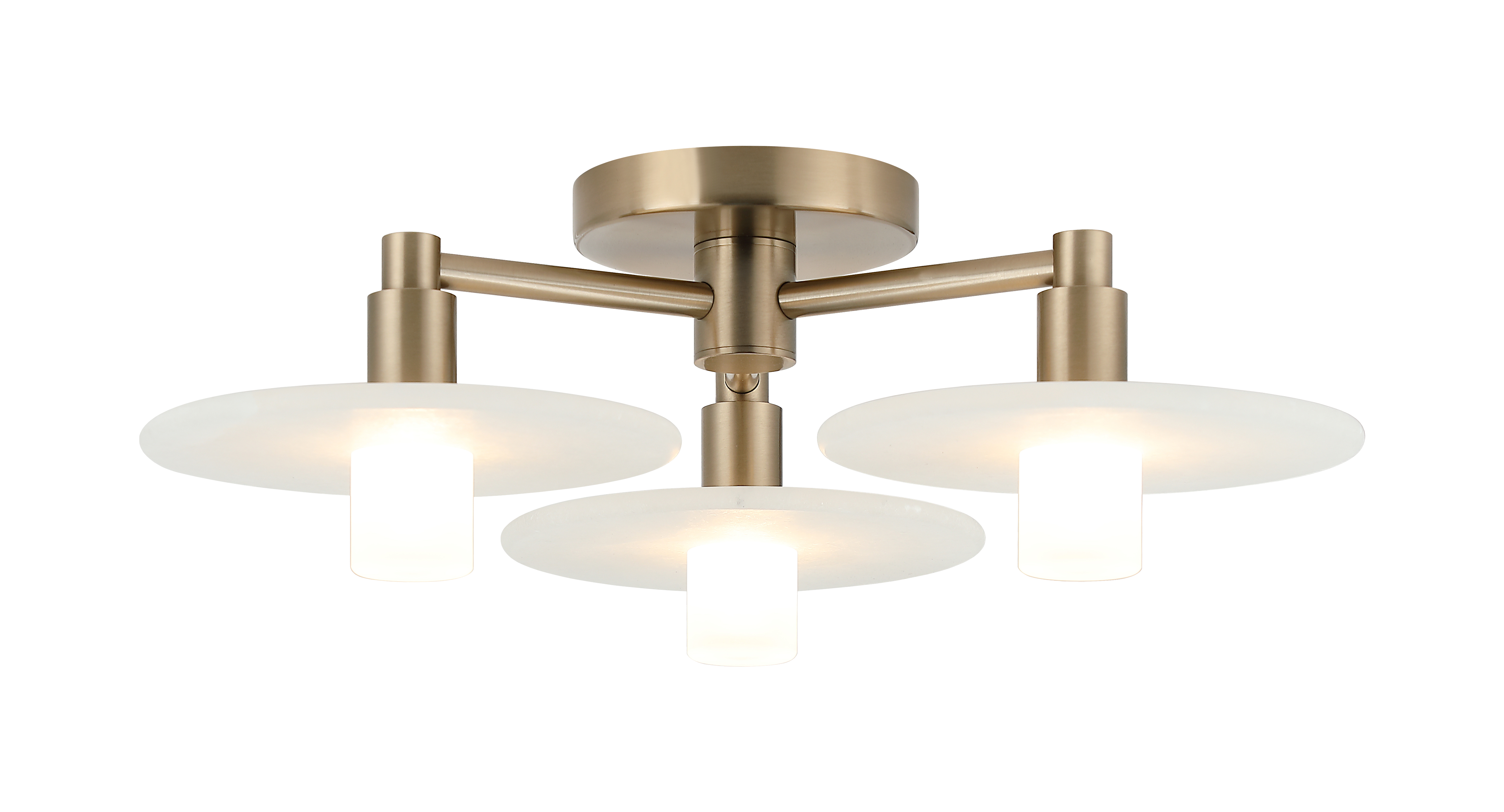 Monument Ceiling Mount 3 Light Pendant
