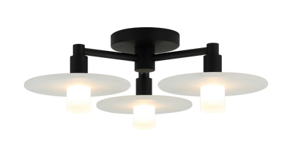 Monument Ceiling Mount 3 Light Pendant