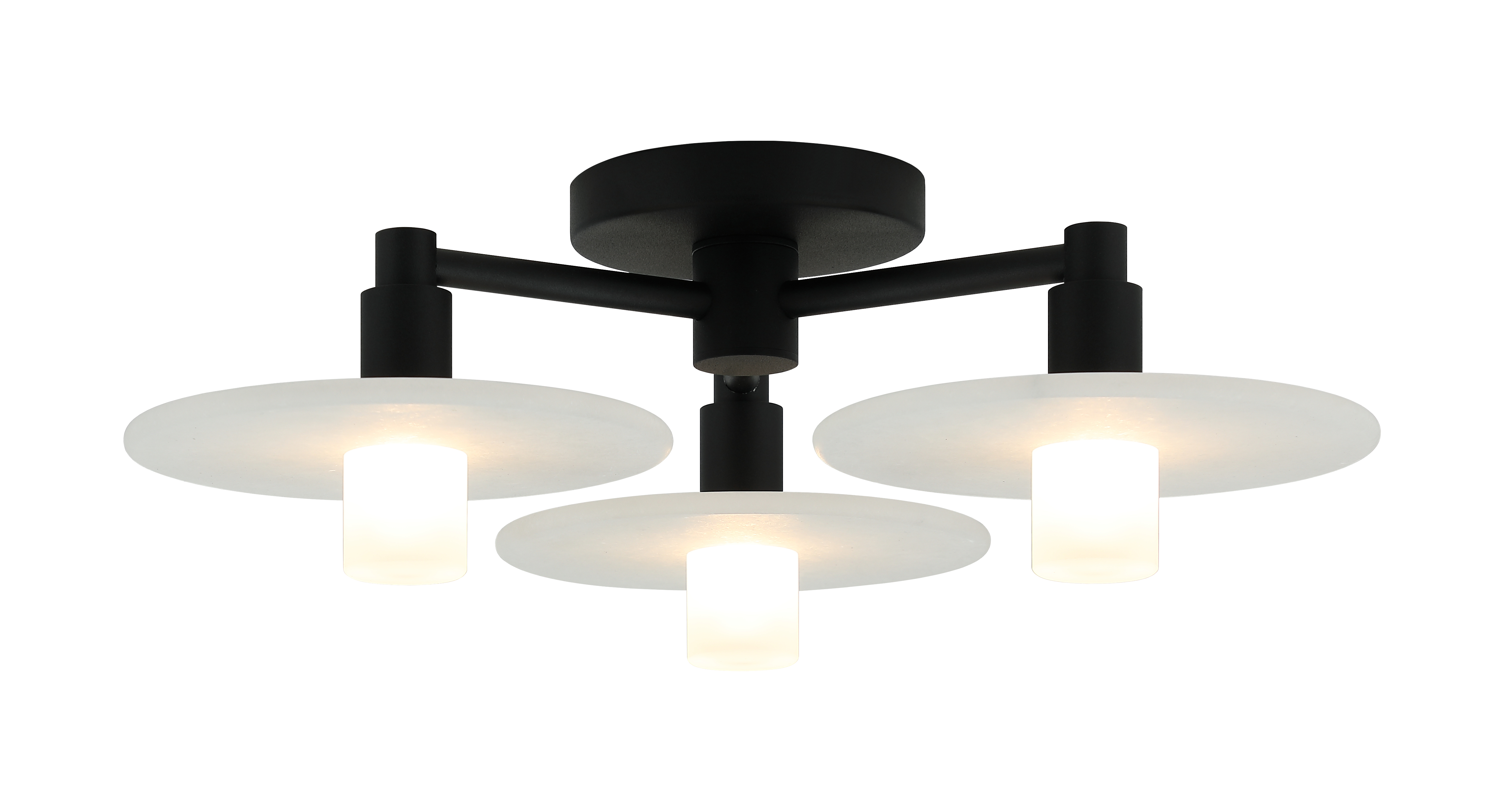 Monument Ceiling Mount 3 Light Pendant