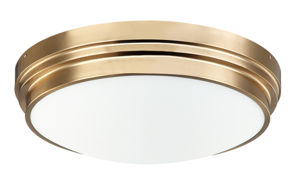 Fresh Colonial Ceiling Mount 3 Light Pendant